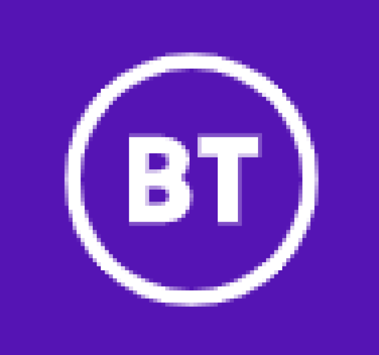BT- Network service provider company logo